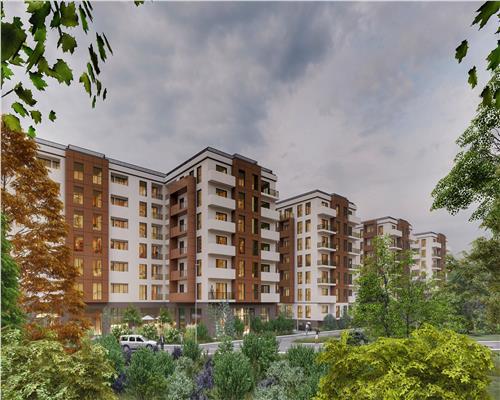 Apartment with 1 bedrooms for sale 37 sqm in Popesti-Leordeni, Fermei area